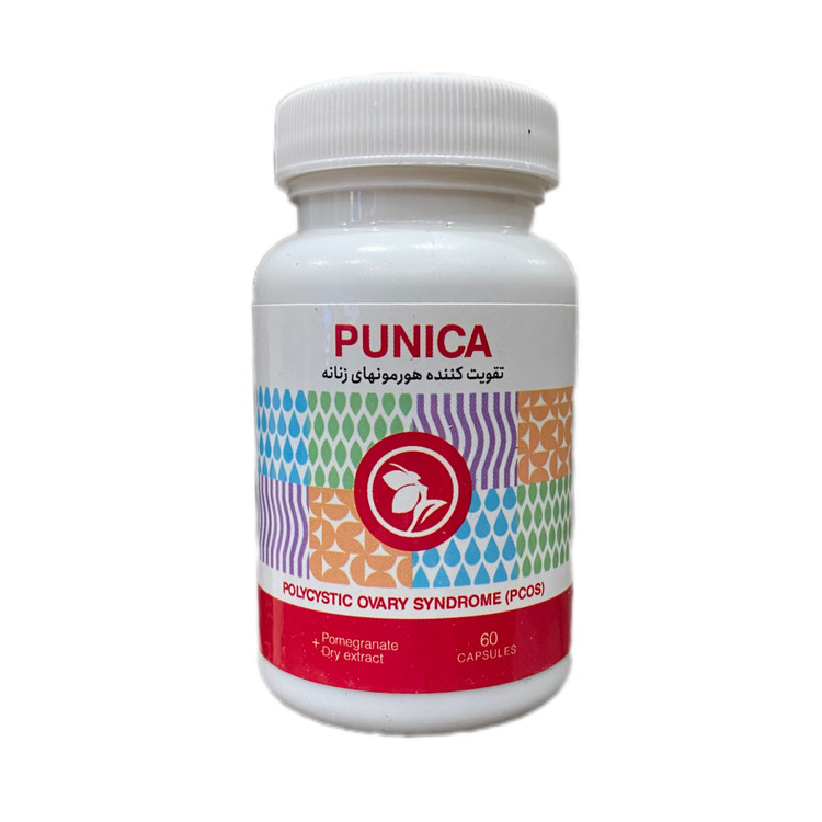 کپسول تقویت کننده هورمون های زنانه پونیکا ادیب اکسیر 60 عدد
