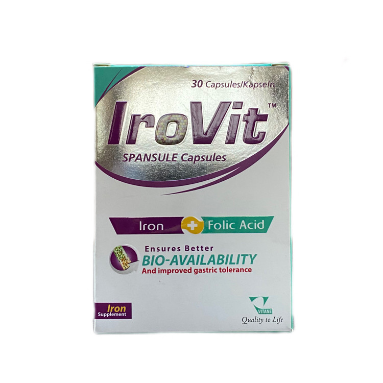 قرص کم خونی آیروویت ویتان 30 عددی