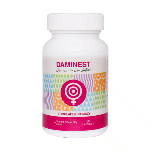 کپسول دامینست ادیب اکسیر – تقویتکننده طبیعی میل جنسی بانوان و ایجاد تعادل هورمونی