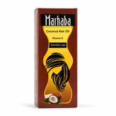 روغن مو ضدریزش و تقویتی مرحبا نارگیل مدل Coconut Oil حجم ۱۷۵ میلیلیتر