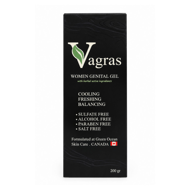 ژل بهداشتی زنانه ژنیتال واگراس (Vagras) حجم ۲۰۰ گرم
