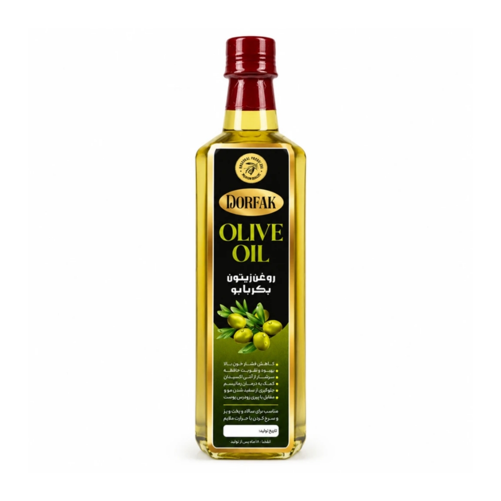 روغن زیتون بکر بابو درفک (Olive Oil)