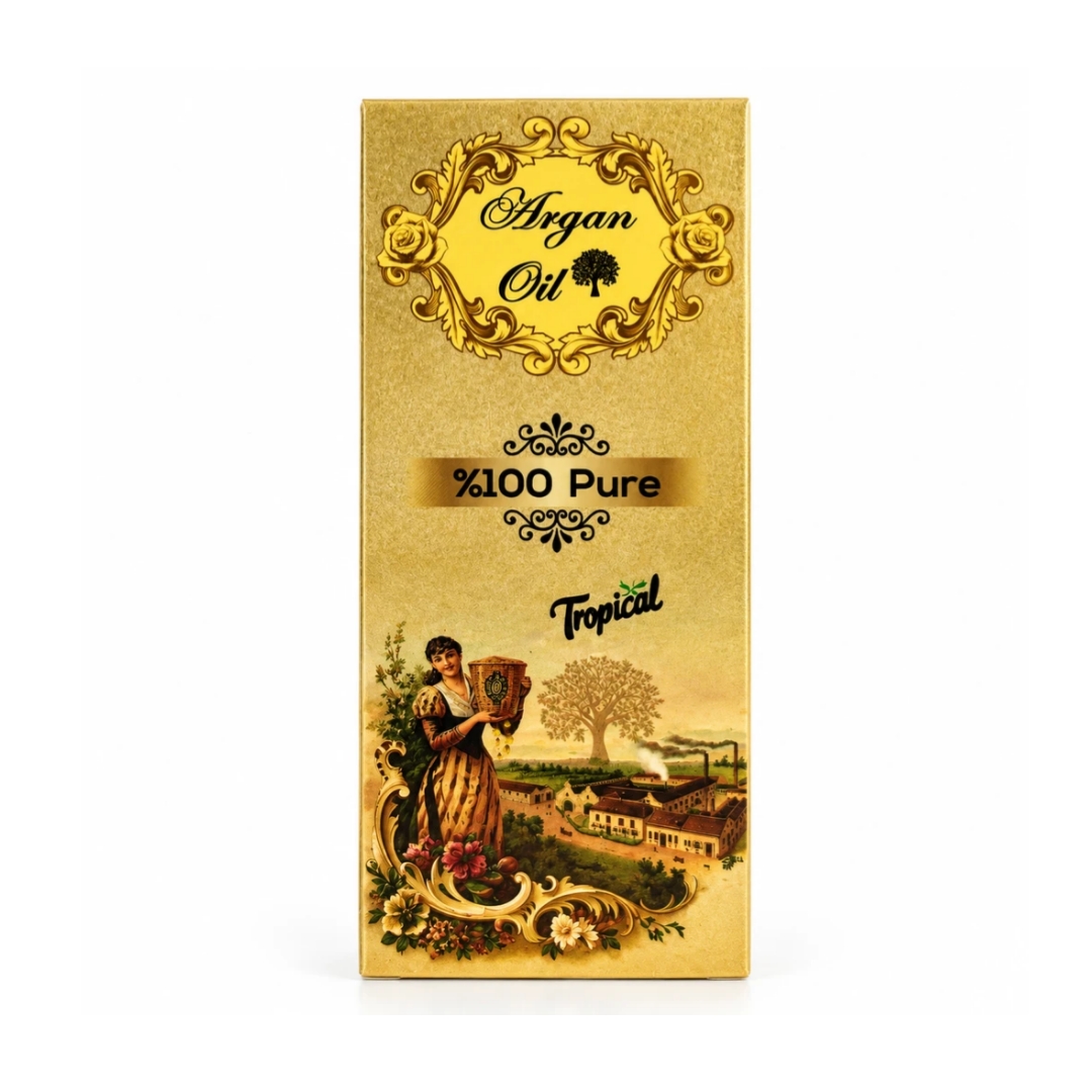روغن آرگان خالص تروپیکال ۱۰۰٪ طبیعی (حجم ۱۵۰ میلی‌لیتر)