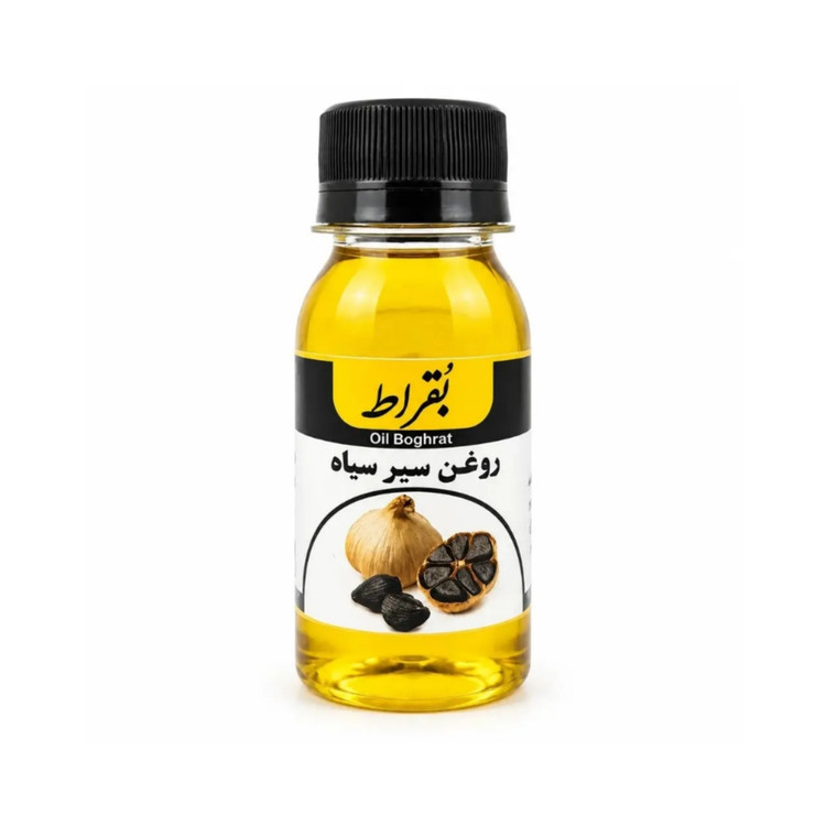 روغن سیر سیاه طبیعی بقراط (تقویتکننده و پرپشتکننده تارهای مو)