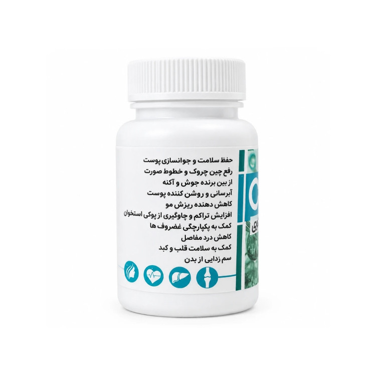 قرص کلاژن گاوی (رفع چروک صورت، تقویت غضروف مفاصل، کاهش ریزش مو)