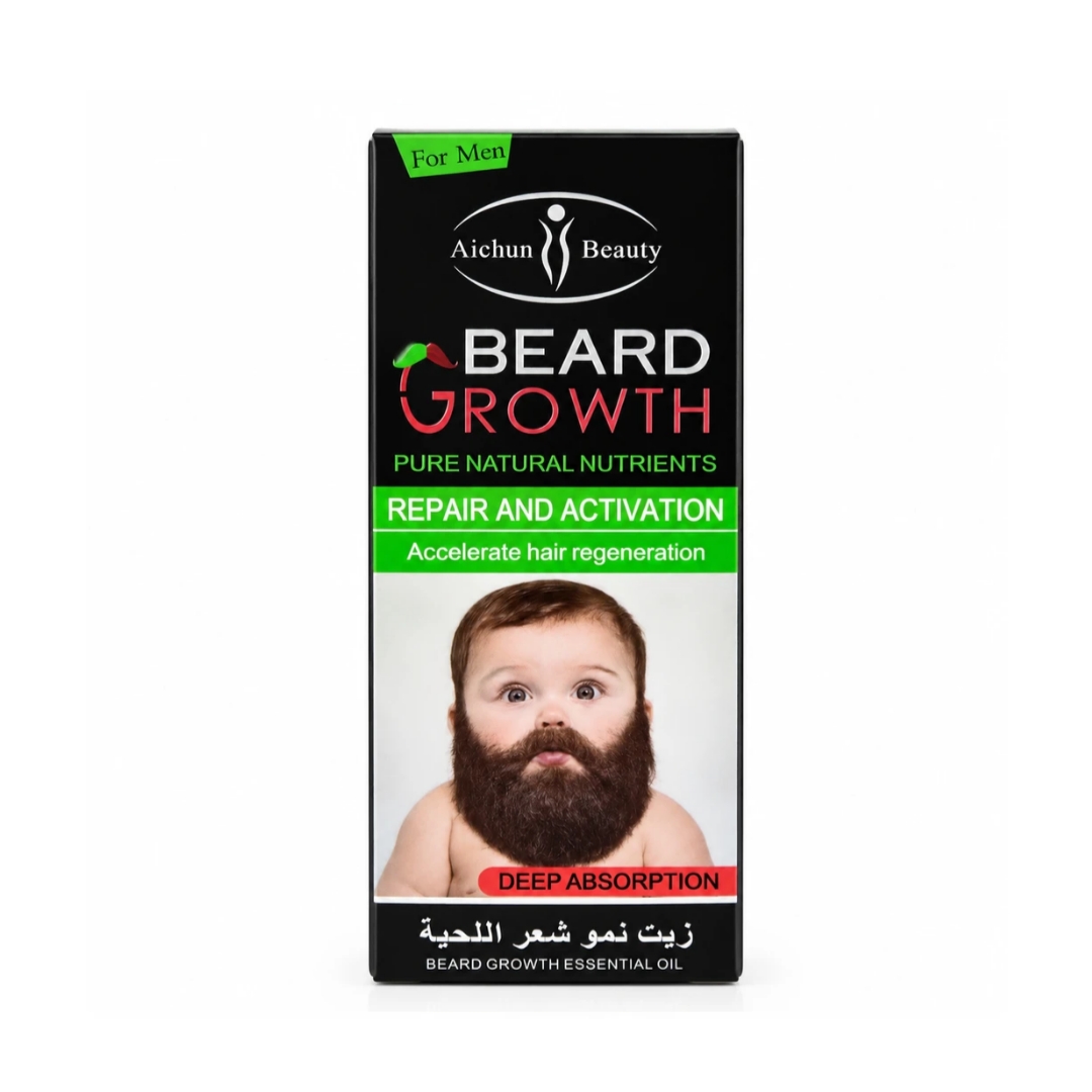 روغن رشد و تقویت ریش و سبیل آیشون بیوتی ترمیم‌کننده فولیکول‌ها